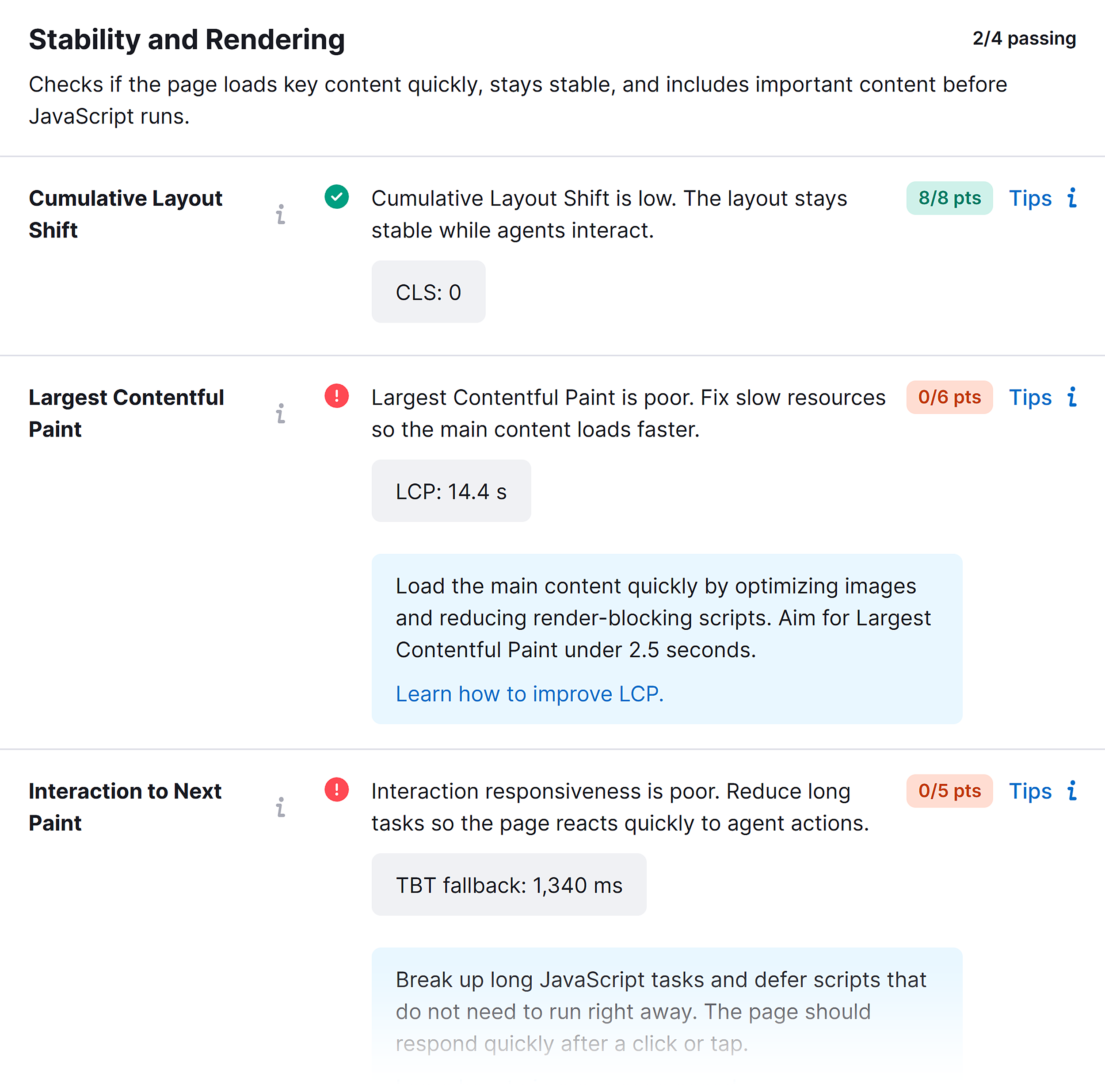 What Is Rendering Check Free Agentic Browsing Readiness Checker | Test Any Page